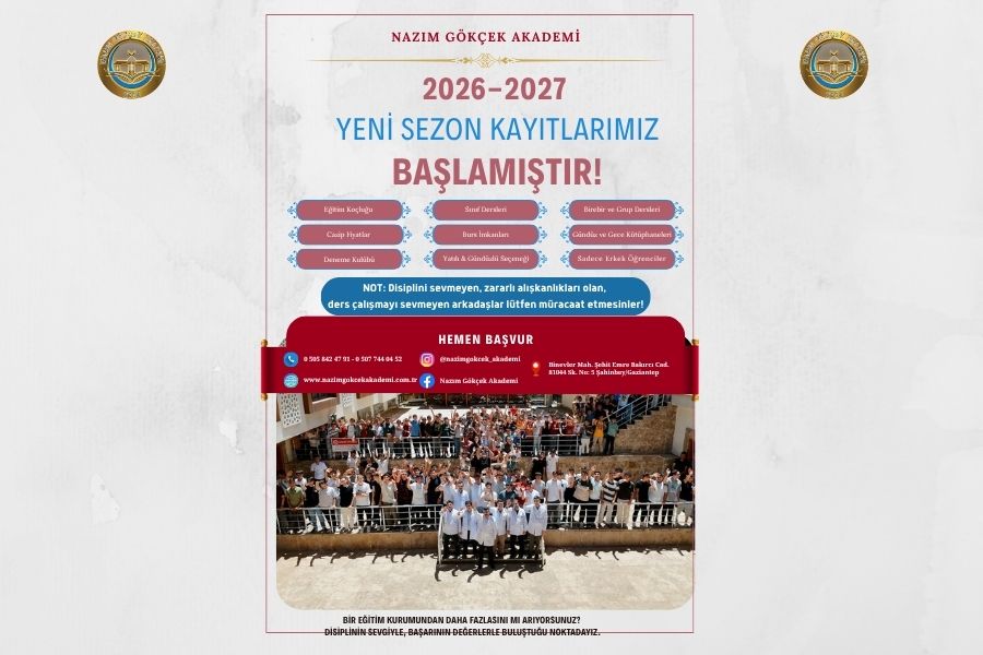 Nazım Gökçek Akademi - LİSE HAZIRLIK